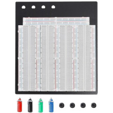 3220-Punkt-lötfreies Breadboard mit Aluminium-Grundplatte für Elektronik und Schaltungsbau