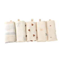 Serviettes de bain en coton pour nouveau-nés,-Papillon amoureux