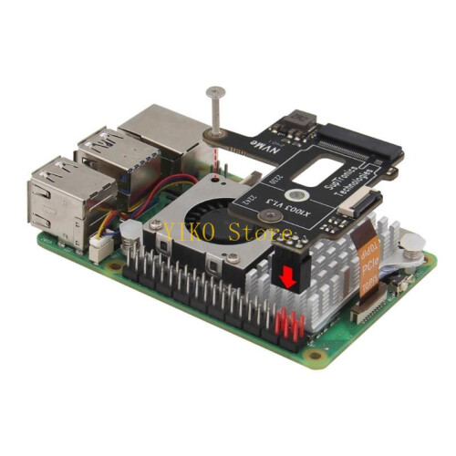 Λύση μετατροπής K32C X1003 PCIE σε NVME SSD με ψύξη για 5 2