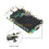K32C Ψύκτρα από κράμα αλουμινίου για RPI 5 Development Board Heat Radiator Pad 5