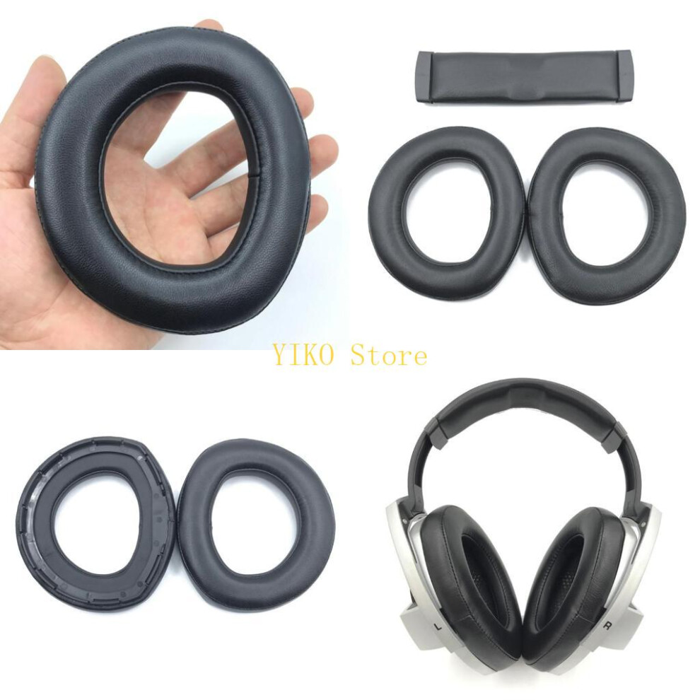 K32c 1 Set Earphone Cover Ear Pads Lambskin Headphone Cushion/Headband For Hd800 Hd800s Replacemnt 6935161436860