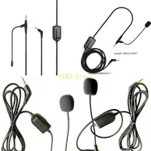 K32C Kopfhörerkabel mit Mikrofon für Boom Gaming Ohrhörer V-MODA Crossfade