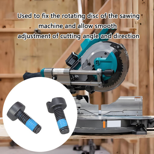 2Pcs Tile Cutting Machine Screw Replacement Parts Sturdy Arbor 1