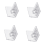 Pack of 4 Adjustable Window Restrictors Multiple East 1