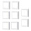 Waterproof Deck Post Sleeve Strong Column Wrap Base for-8PCS 1