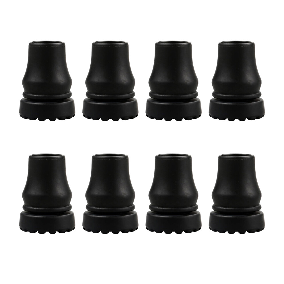 Light 8Pcs Walking Stick Head Protectors Hiking Poles Tip Walking
