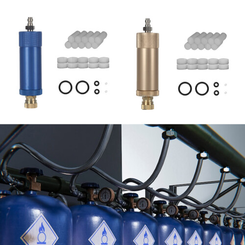 Aluminum 30MPa Double Layer Quick connection  Coupler set-gold 2