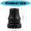 8Pcs Gehstock Pad Puffer Trekking Pole Cane Tip Protector 3