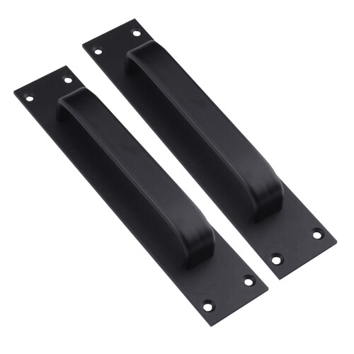 2Pcs Sturdy Aluminum Alloy Sliding Barn Door Pulls Easy