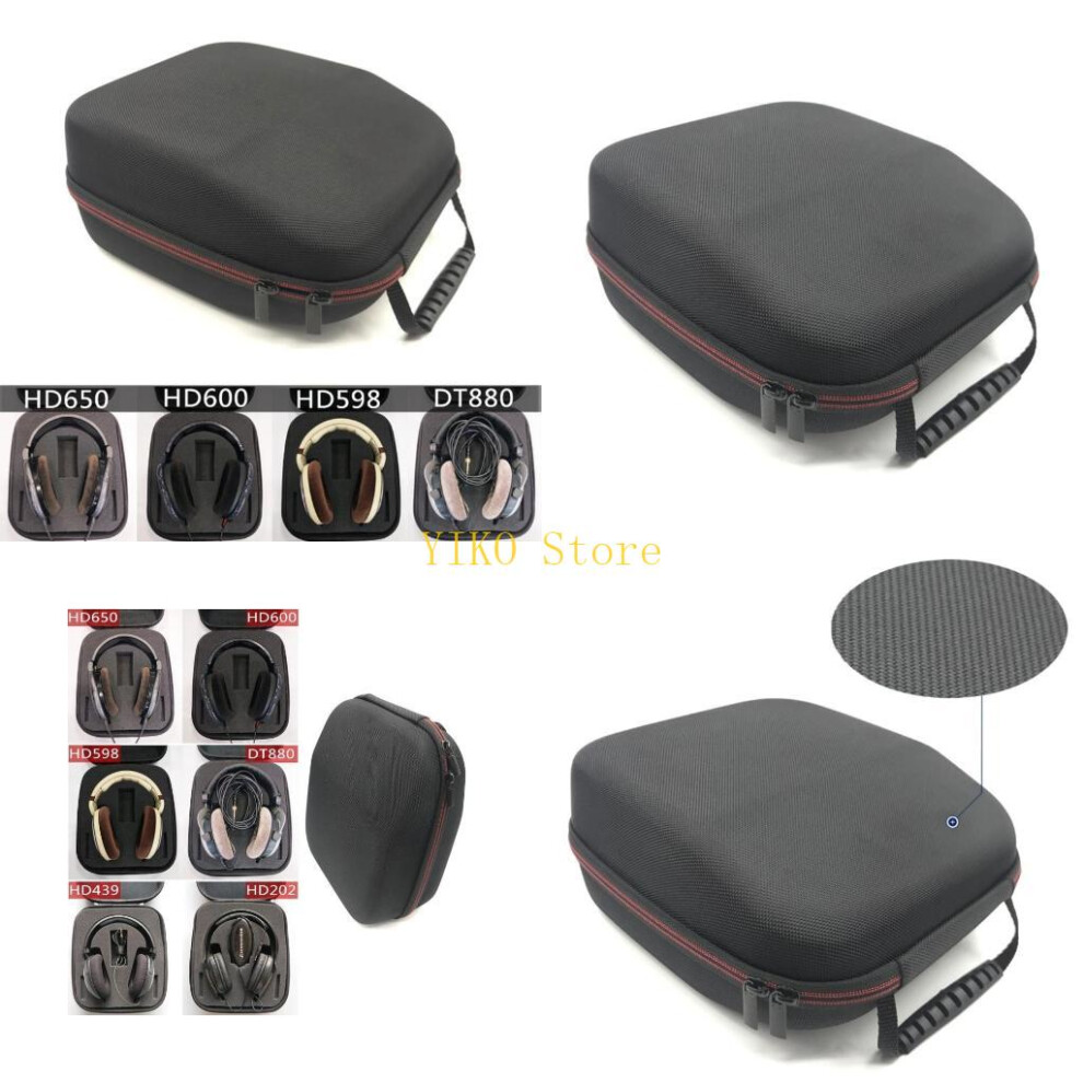 K32c Headset Storage Bag Shockproof For Denon Ah-D2000/D5000/D7000/D5200/D7200/D9200 6935161436501