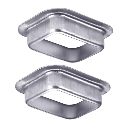 2 Pack Sturdy Aluminum Downspout Transition Outlet-60x80