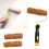 6Inch Drywall Roller Set Includes 3 Covers and Frame for Easy 6