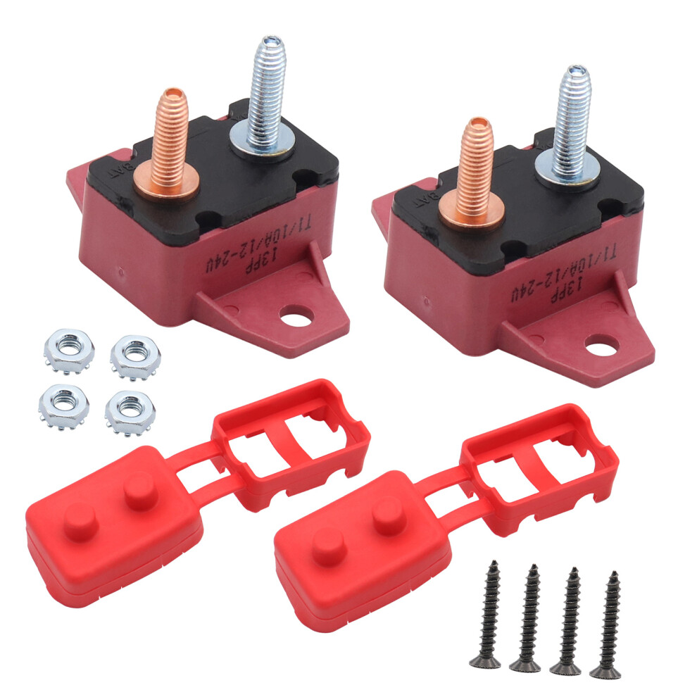 10A Waterproof Circuit Breakers Automatic Reset 6-28V Marine 7732000543258