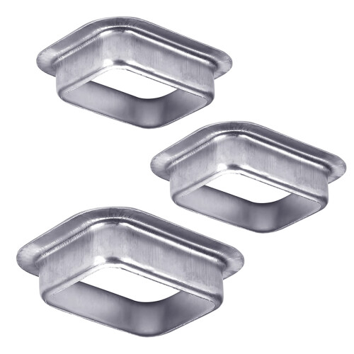 2 Pack Sturdy Aluminum Downspout Transition Outlet-60x80 1