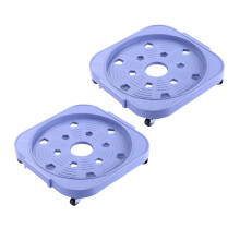 Practical Propanes Cylinder Cart-Light blue Without brakes