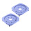 Practical Propanes Cylinder Cart-Light blue Without brakes 1