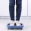 Practical Propanes Cylinder Cart-Light blue Without brakes 4