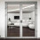 2Pcs Sturdy Aluminum Alloy Sliding Barn Door Pulls Easy 4