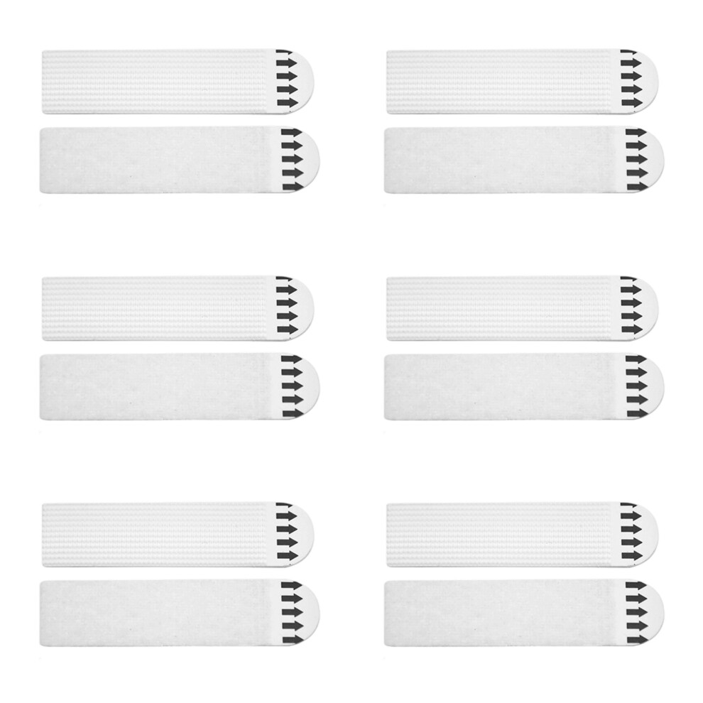 12 Pair Adhesive Picture Hangers Strong Hold No Wall-16X70mm 7732000544798