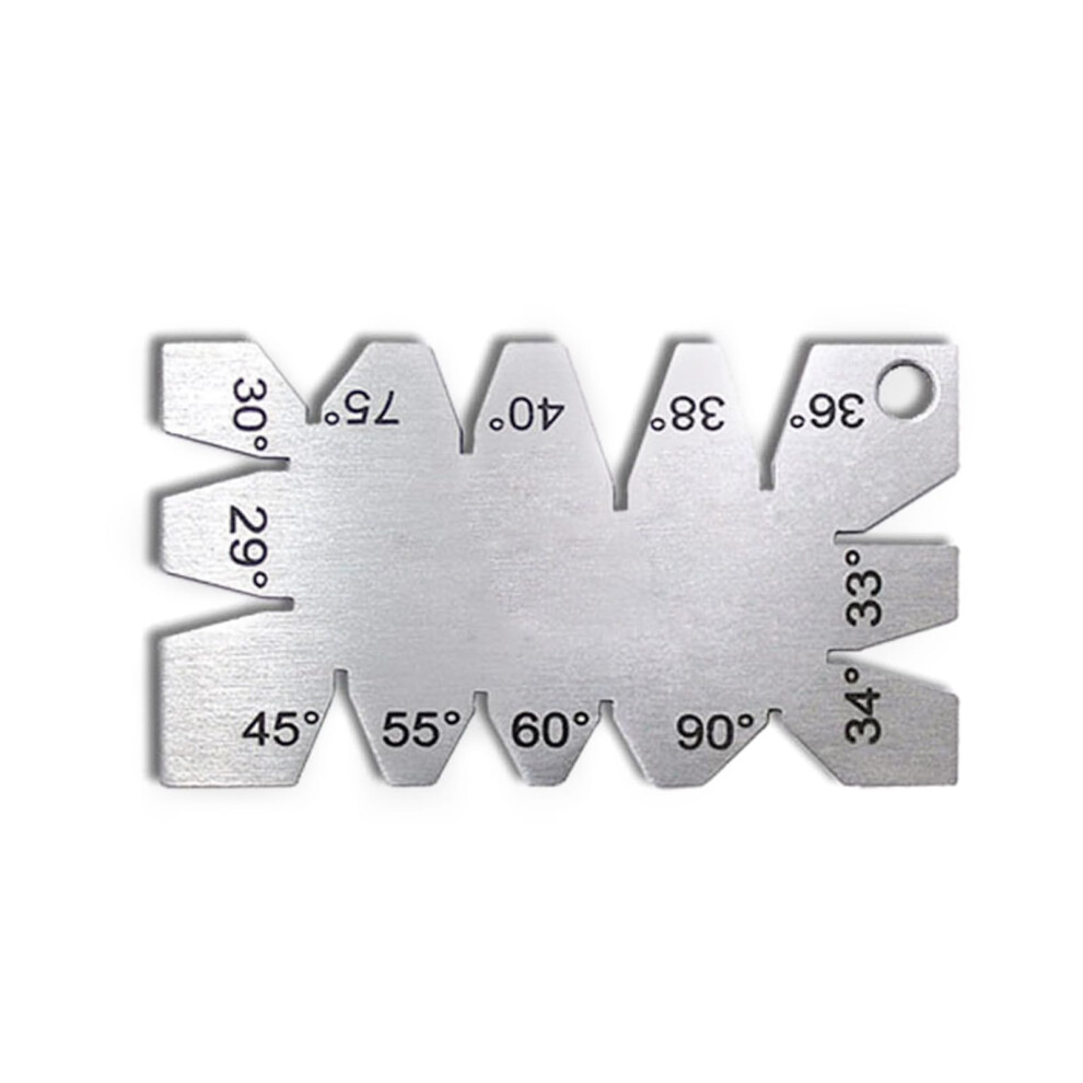 Angles Gauge Stainless Steel Angle Finder Measuring Instrument Metalworking Thread Gauge 9382693761927