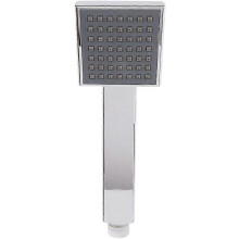 (As show, One size) Square Shower Head Large Diameter Exquisite Diameter Simple High-end High Pressure Water-saving Durable Bathroom Spray