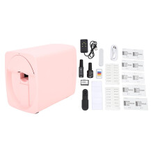 Imprimante pour nail art avec identification par caméra, application intelligente et impression haute résolution. Imprimante numérique portable
