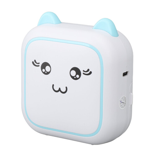 Wireless Bluetooth Printer, Inkless Thermal Pocket Printer For Notes Photos QR Codes, Easy To Use Mini Printer Compatible With iOS Android App (PINK) 2