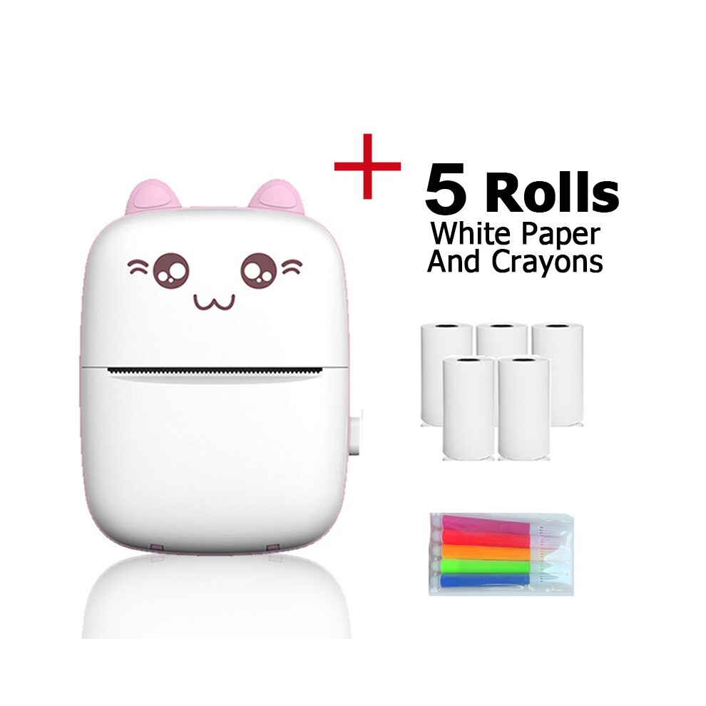 Inkless Printer For Instant Printing Needs, Thermal Printer With Portable Mini Design And Bluetooth Wireless Technology, Easy To Use Diy Printing Tool 9468298321282
