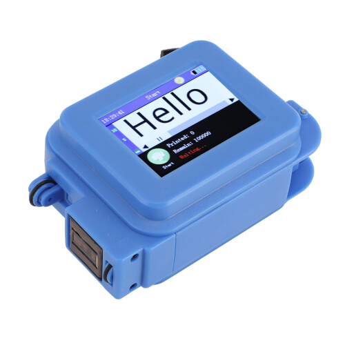 Handheld Inkjet Printer Barcode QR Code Printer Featuring Touchscreen Edit Directly And Adjustable Printing Height For Various Surfaces 1