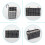 Canvas & Iron Crafted Hanging Storage, Your Multi-Scene Application Bedside Caddy 4