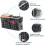 Canvas & Iron Crafted Hanging Storage, Your Multi-Scene Application Bedside Caddy 5