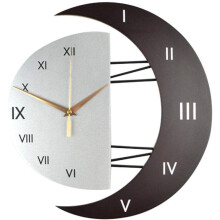 Decorative Wall Clock, Large Modern Silent Movement Ensures A Quiet Non-Ticking Experience, Battery Operated Vintage Timepiece Perfect For Home And Of