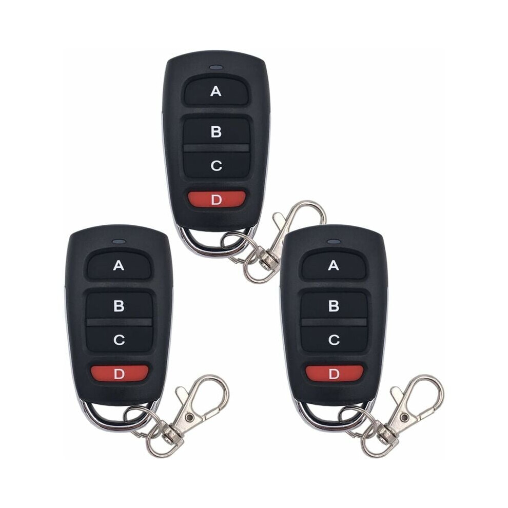 Universal Garage Door Opener, Cloning Remote Control With 433Mhz Fixed Frequency, Ideal For Cloning Remotes For Electric Doors, Shutter Doors, 9128293070928