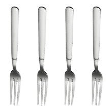 Multifunctional Utensils, High Quality Stainless Steel Cutlery, Comfortable Grip Corrosion Resistant Easy To Clean Forks For Salad Dinner Dessert (4