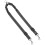Double Head Dog Leash For Easy Control Heavy Duty Nylon-Black 1