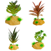 Aquariums Resins Leaves Ornaments for Succulents Habitat-B