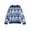 Pingu Christmas Jumper (Unisex Blue) 2