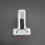 6Pcs Sturdy Plastic Shelf Brackets for Closet Storage Systems 6