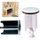 2Pcs Height Adjustable Sink Drain Stoppers Universals-Black 5