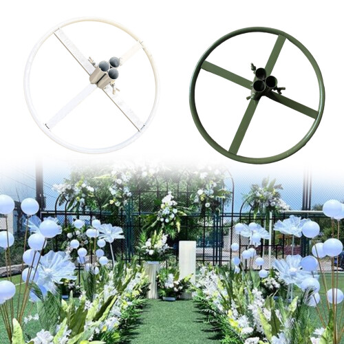 Elegante displaybasis voor bloemstukken van bruiloften en-Wit 2