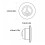 Round Hand Control Switches Replacement with USB Charging for 7
