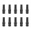 10 Stück Schnelldurchdringungsstecker-Schwarz 1