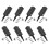 Portable Sturdy Push to Open Magnetic Latches 8 Pack for-Black 1