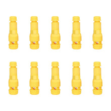 10 Stück Schnell-Piercing-Stecker Crimp-Verdrahtungsklemme-Gelb