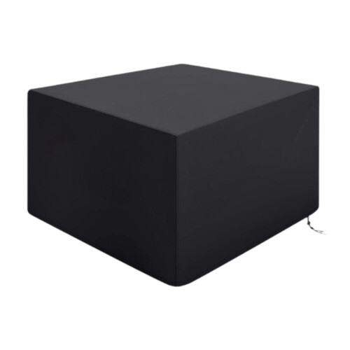 (Square) Heavy Duty 600D Oxford Cloth Fire Cover Full Coverage Weather Wind 1