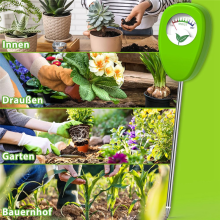 Bodenfeuchtigkeitsmessgerät Hygrometer für den Garten Tragbarer Pflanzenfeuchtigkeitsmesser ohne Batterien für Pflanzen