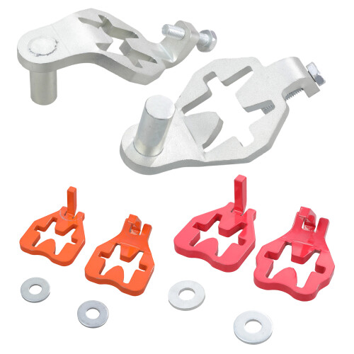 Double Pack T Post Hinges Systems Accessory for Garden Farm-red 2