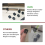 For Cricut Maker/Maker 3-6Pcs Rubber Roller Replacement Mat Guide For Cricut Repair Accessories 2