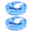 Swimming Hand Float with Adjustable Resistance and Ergonomic Grip for Pool Training Kids Teens 1