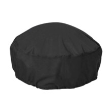 (Round) Heavy Duty 600D Oxford Cloth Fire Cover Full Coverage Weather Wind